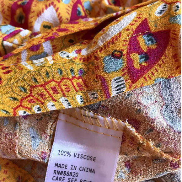 Rachel Zoe Multi-Color Floral Lacy Camisole Top Boho Flirty Bright! - Picture 6 of 8